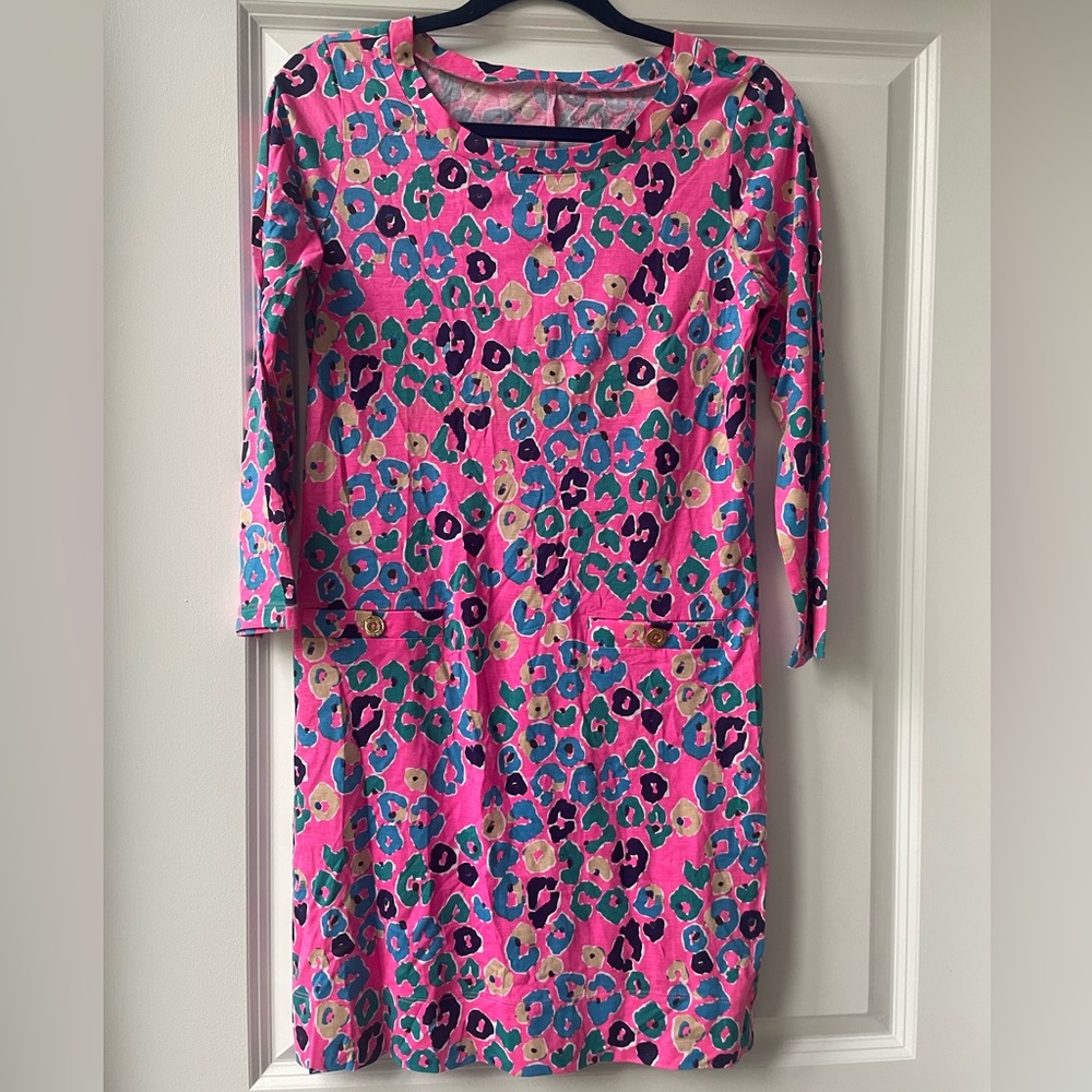 Lilly Pulitzer Tunic Dress with Pockets Pink Size Small